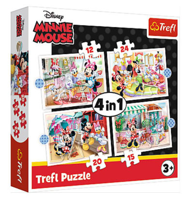 Image de PUZZLE 4EN1 MINNIE 34355