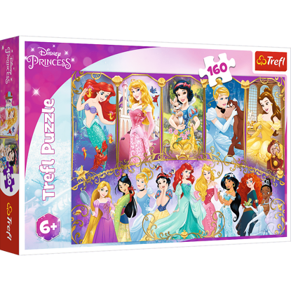 Image de PUZZLES 160 PRINCESSES PORTIRAITS 15407