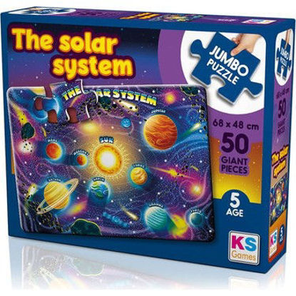 Image de PUZZLE JUMBO 50PCS LE SYSTEME SOLAIRE (68x48)