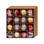 Image de COFFRET 16 BOULES NOEL ROUGE ET DOREE