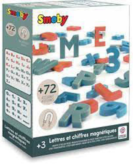 Image de LETTRES CHIFFRES MAGNETIQUE 72 PCS 430108