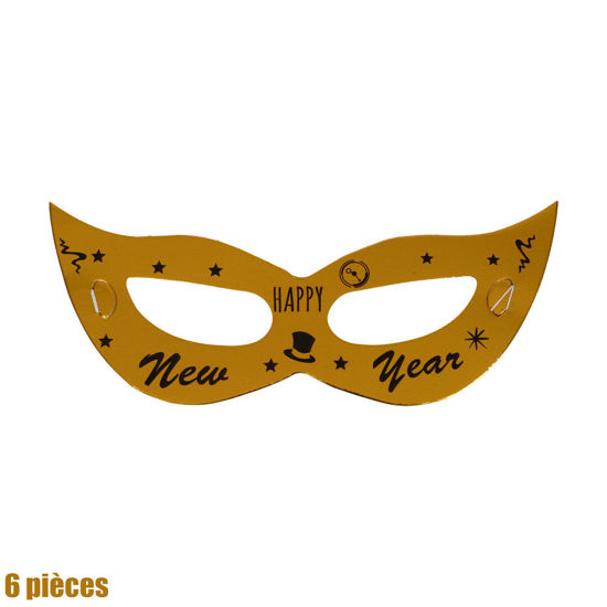 Image de Masque Happy new year Dore