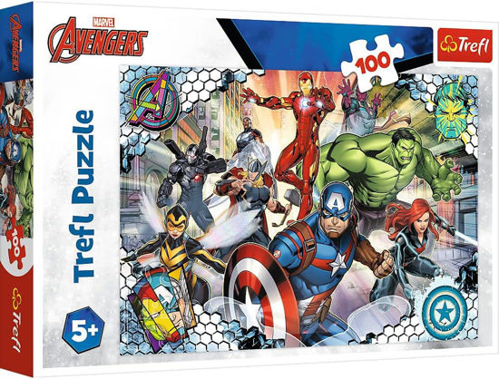 Image de Puzzles 100 Famous Avengers Marvel 16454