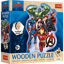 Image de PUZZLES 50 WOODEN CONTOUR THE AVENGERS