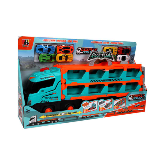 Image de CAMION AVEC 8 VOITURES E6101A