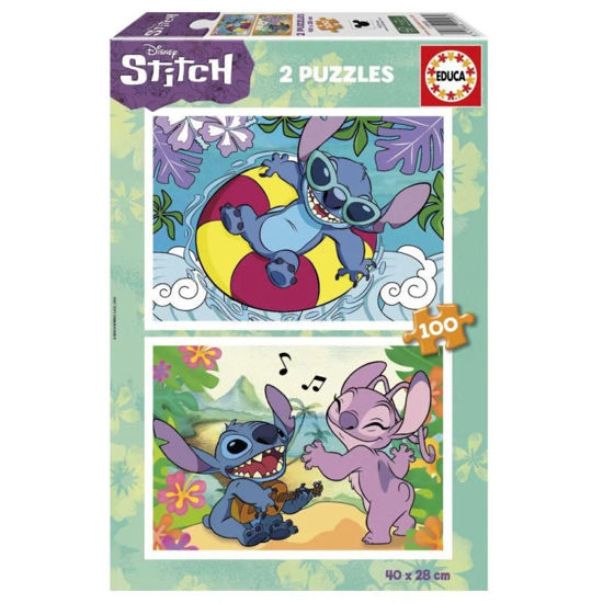 Image de PUZZLE 2*100 PCS STITCH 19998