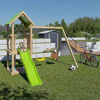 Image de PORTIQUE EN BOIS EASY + TOBOGGAN J-23502P1