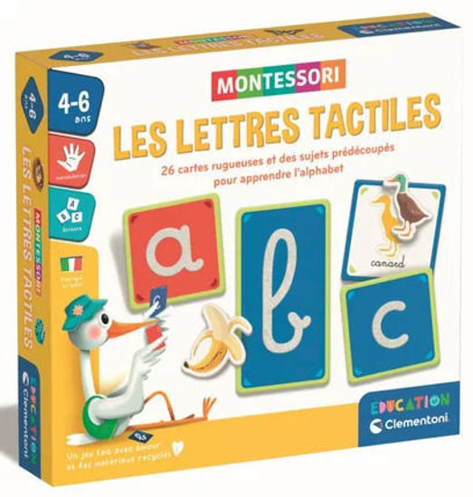 Image de MONTESSORI LES LETTRES TACTILES