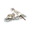 Image de ARCHEOFUN T REX TRICERATOPS FLUO
