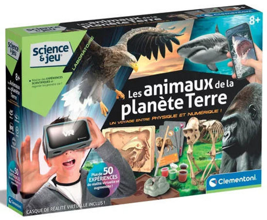 Image de GRAND COFFRET DECOUVERTE DES ANIMAUX AVEC REALITE VIRTUELLE