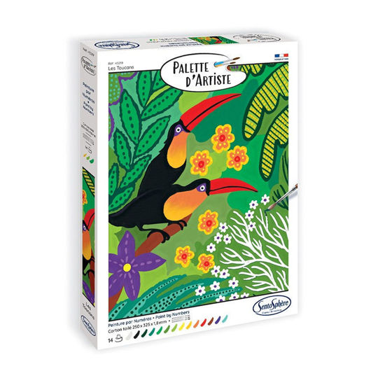 Image de PALETTE DARTISTE LES TOUCANS