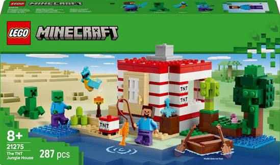 Image de MINECRAFT LA MAISON EN TNT DE LA JUNGLE 21275
