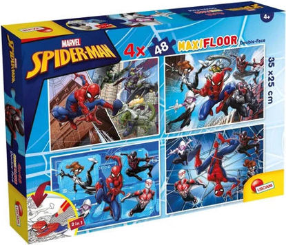 Image de Puzzle DF MaxiFloor 4*48pcs Spider-Man  100385