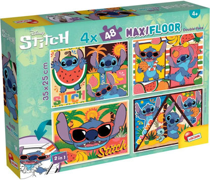 Image de PUZZLE DF MAXIFLOOR 4*48 LILO AND STITCH 109746