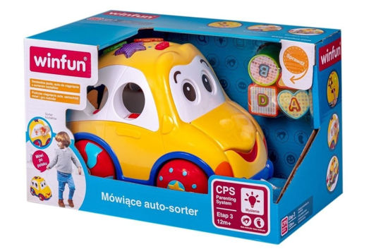 Image de Voiture parlante avec activité de formes no:000659