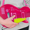 Image de GUITARE ROCK + MICRO DE SCENE ROSE 245872