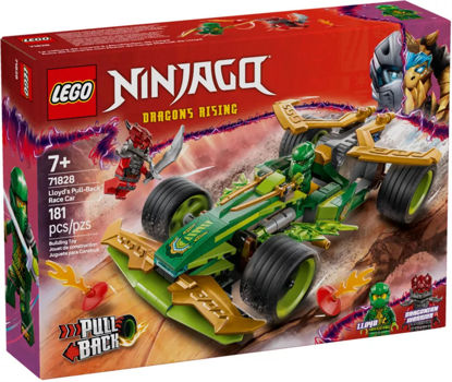 Image de LEGO LA VOITURE DE COURSE A RETROFRICTION DE LIYOD 71828