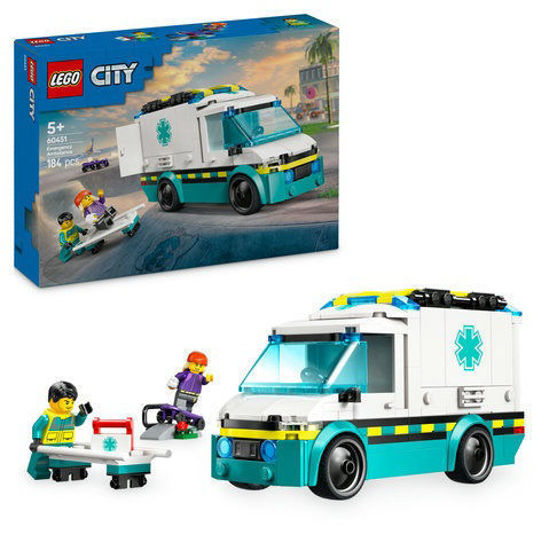 Image de LEGO L'AMBULANCE DE SECOURS 60451