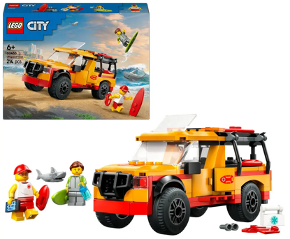 Image de LEGO LE VEHICULE DE SECOURS DE LA PLAGE 60453