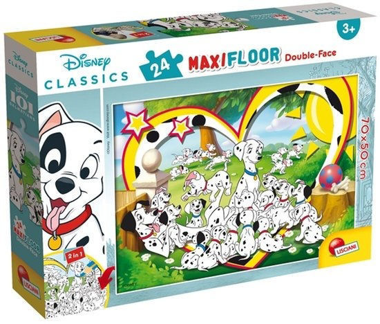 Image de PUZZLE DF MAXIFLOOR 24PCS DALMATIANS 86641