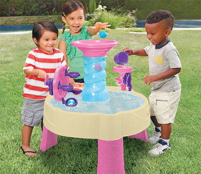 Image de Spiralin' Seas Water Table- Pink