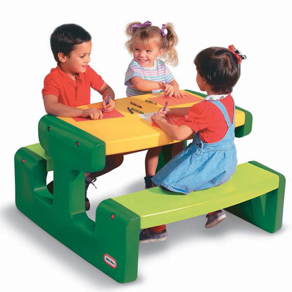 Image de JUNIOR PICNIC TABLE EVERGREEN