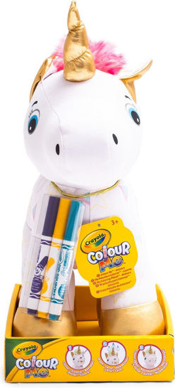 Image de crayola color me plush - unicorn