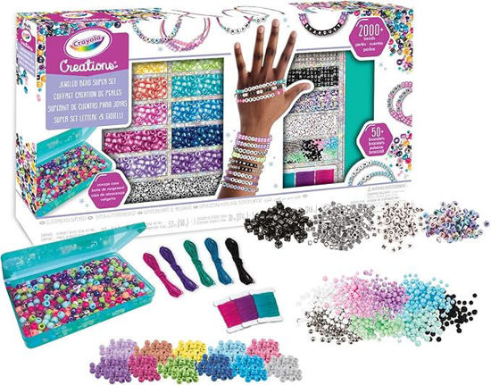 Image de crayola creations jeweled bead super set