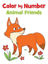 Image de COLOR BY NUMBER ANIMAL FRIENDS