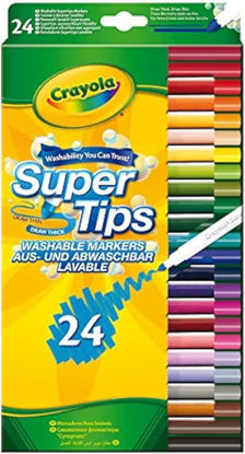 Image de supertips washable markers 24ct
