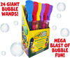 Image de crayola silly scents giant bubble wand 4 assorted scents -24units in CDU