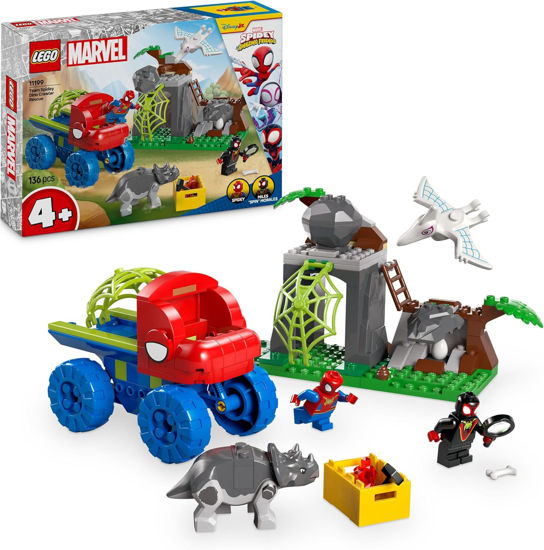 Image de LEGO SAUVETAGE DE L'EQUIPE DE SPIDEY EN DINO VEHICULE 11199