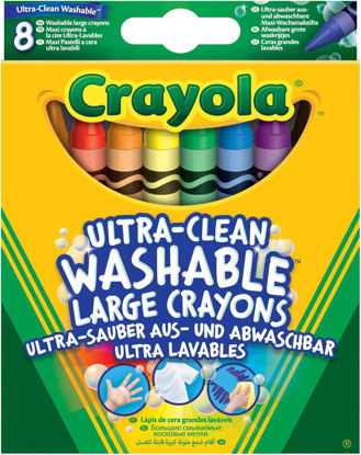 Image de ultra clean washable crayons 8ct