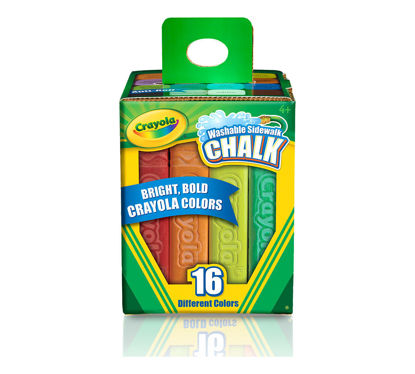 Image de washable sidewalk chalk 16ct