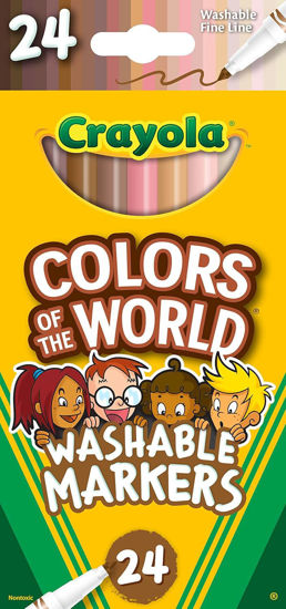 Image de WASHABLE MARKERS FINELINE 24CT