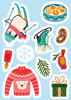 Image de STICKERS ET ACTIVITES HIVER