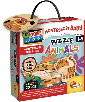 Image de Montessori Baby Puzzle Bois Animaux 96848