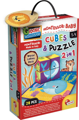 Image de MONTESSORI CUBES ET PUZZLE 98347