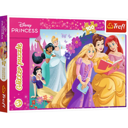 Image de PUZZLE 100 GLITTER PRINCESS 14834
