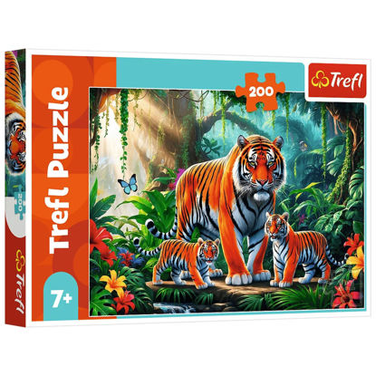 Image de Puzzles 200 TIGER HABITS 13330