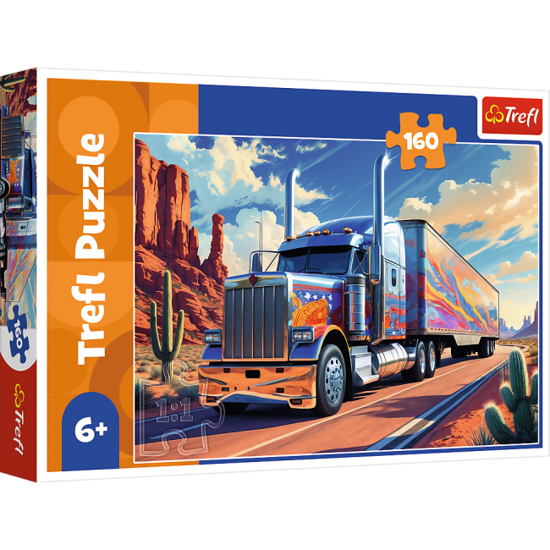 Image de Puzzles  160 TRUCK ON THE ROAD 15413