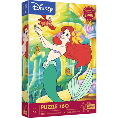 Image de PUZZLLES 160 40TH ANNIVERSARY LITTLE MERMAID 40056