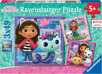 Image de PUZZLE 3*49 GABBY'S 05659