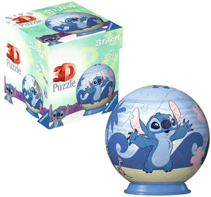 Image de PUZZLE BALL 54 PCS 3D STITCH 11597