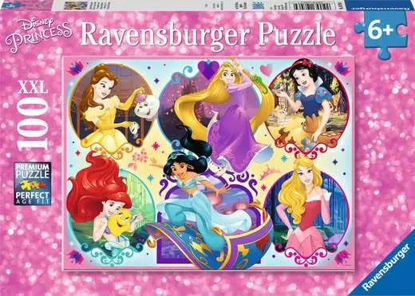 Image de PUZZLE 100 PCS DISNEY PRINCESSE 10796