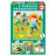 Image de 4 PUZZLES PROGRESSIFS ANIMAUX DE LA FERME 17145