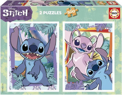 Image de PUZZLES 2*500 STITCH 19732