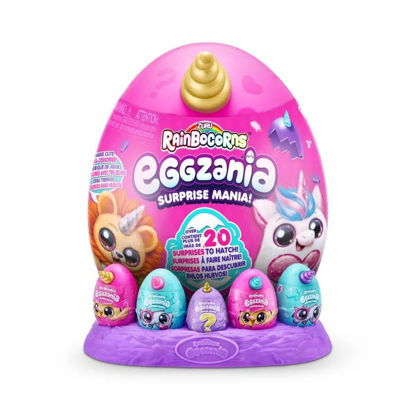 Image de S001-RAINBOCORNS-EGGZANIA-SERIES1,Bulk,6pcs,No Inner,STD ColorAssortment