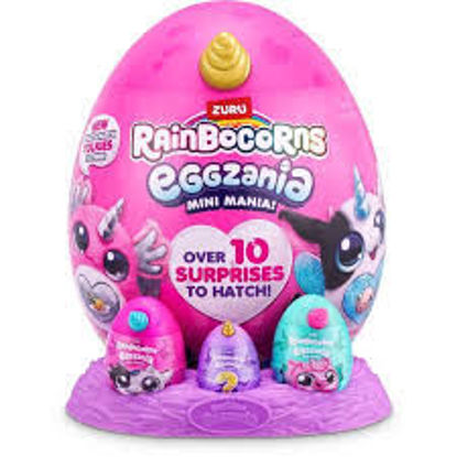 Image de S001-RAINBOCORNS-EGGZANIA MINI -SERIES 1 PLUSH SOFT SMALL,Bulk,12pcs,NoInner,STD Color Assortment
