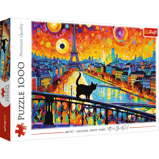 Image de PUZZLE 1000 cat  in paris 10795